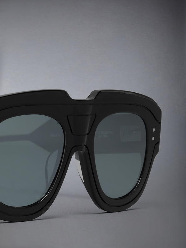 ACETATE RECTANGULAR SUNGLASSES - image 3
