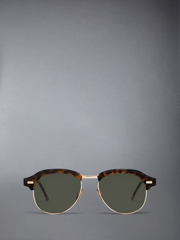 ACETATE AND TITANIUM PILOT SUNGLASSES - featured image