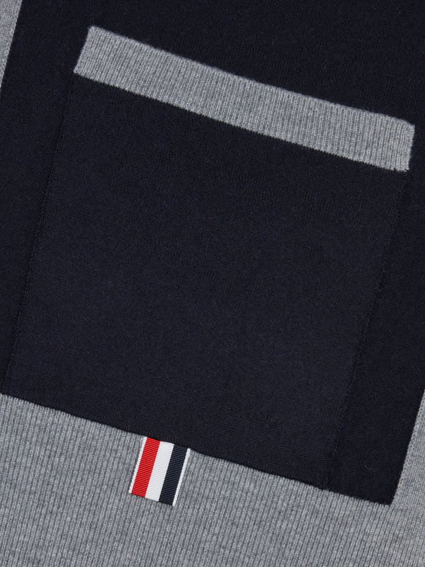 Merino Wool Jersey Framing Paper Label Pocket Scarf - image 3