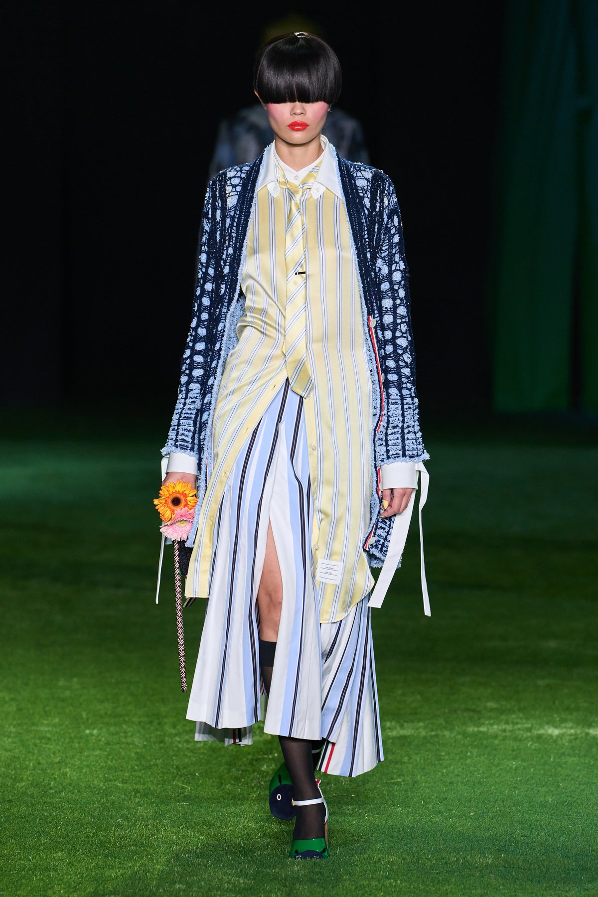 WOMENS SPRING 2027 RUNWAY - LOOK 7