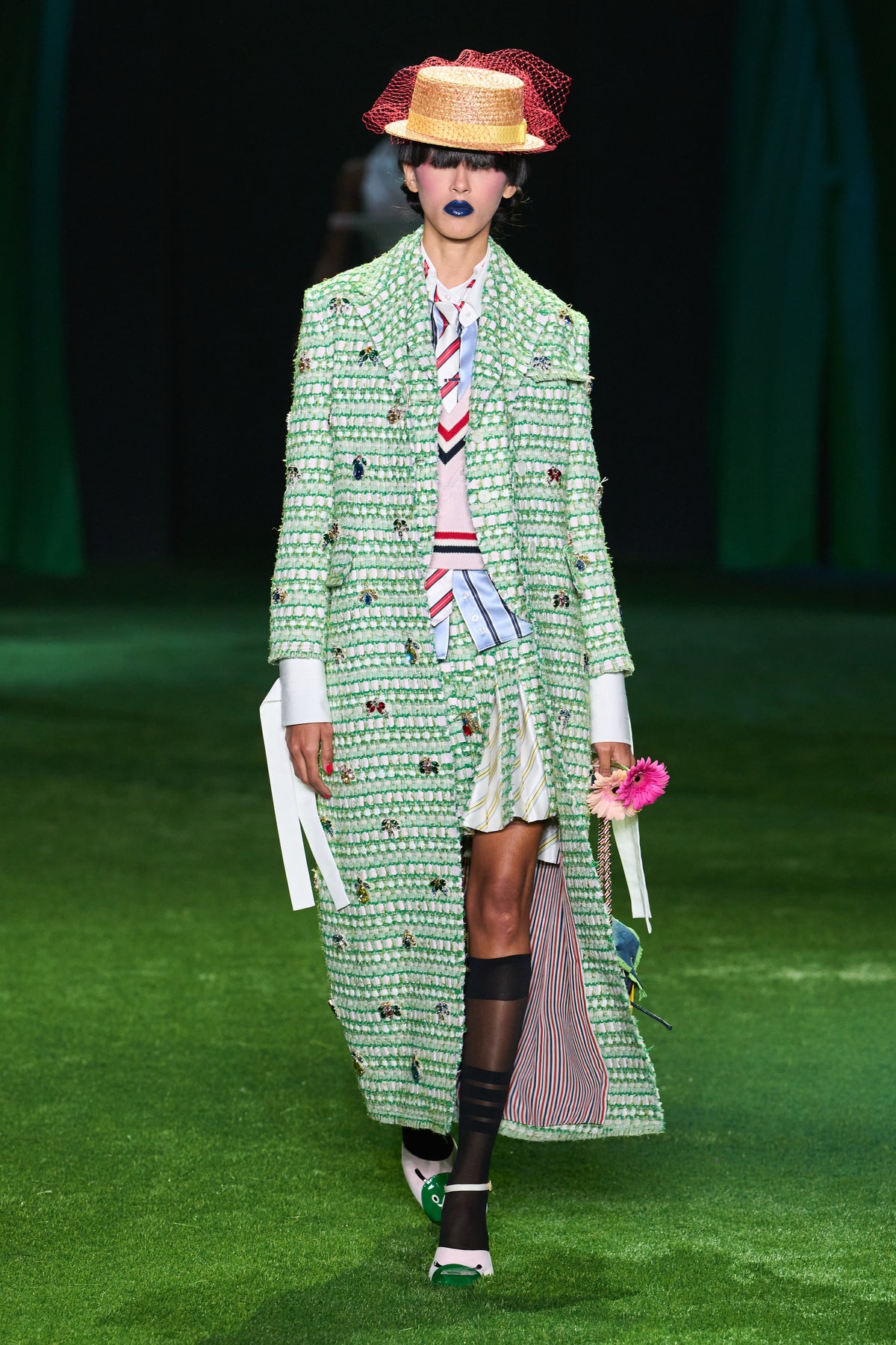 WOMENS SPRING 2027 RUNWAY - LOOK 18