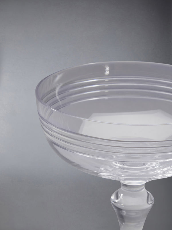 CRYSTAL 4-BAR BACCARAT CHAMPAGNE COUPES - image 2