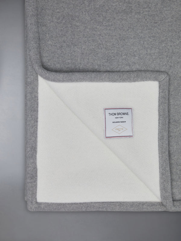 WOOL CASHMERE 4-BAR FRETTE THROW - image 4