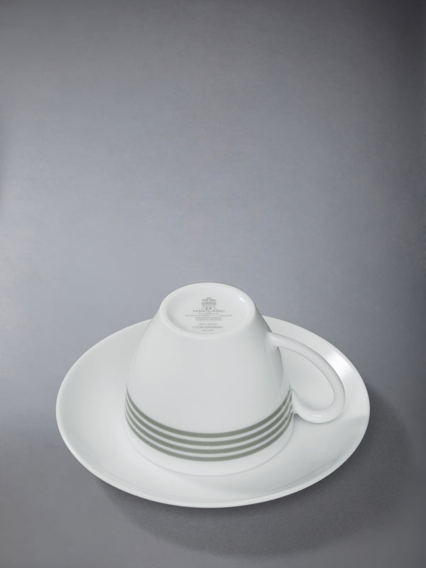 LIMOGES PORCELAIN 4-BAR HAVILAND COFFEE CUP SET - image 2
