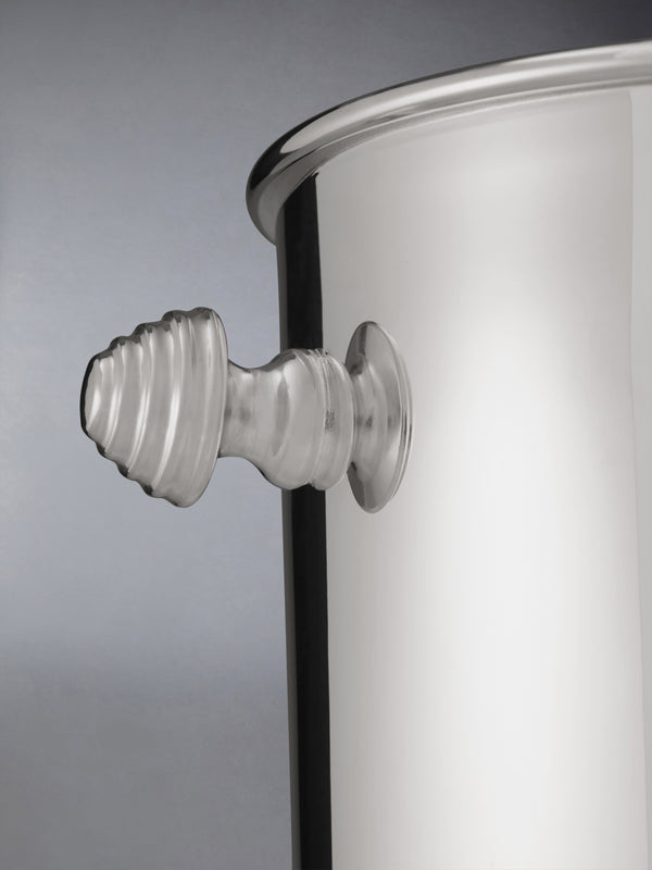 SILVER PLATINUM 4-BAR CHRISTOFLE CHAMPAGNE BUCKET - image 3