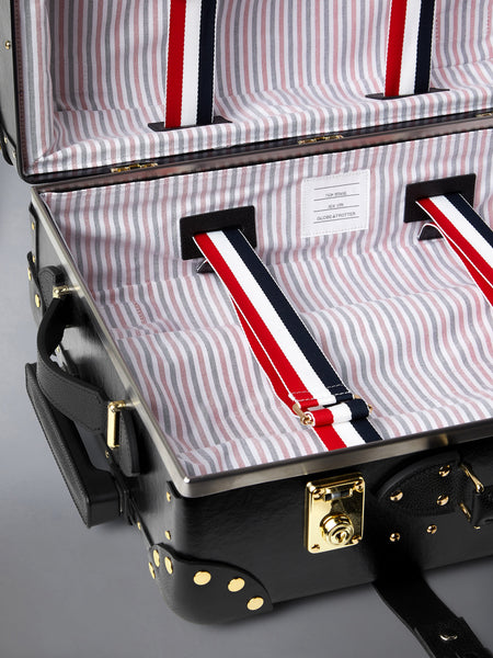 GLOBE-TROTTER CARRY ON LUGGAGE BLACK