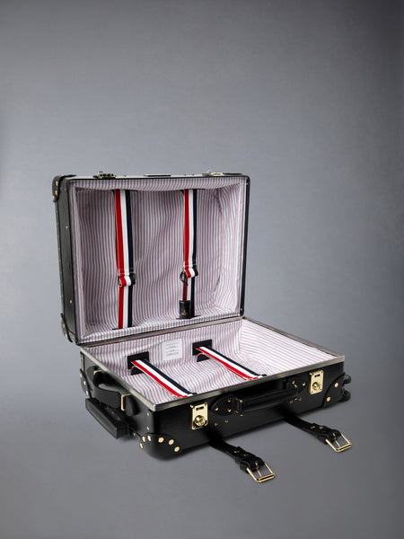 GLOBE-TROTTER CARRY ON LUGGAGE BLACK