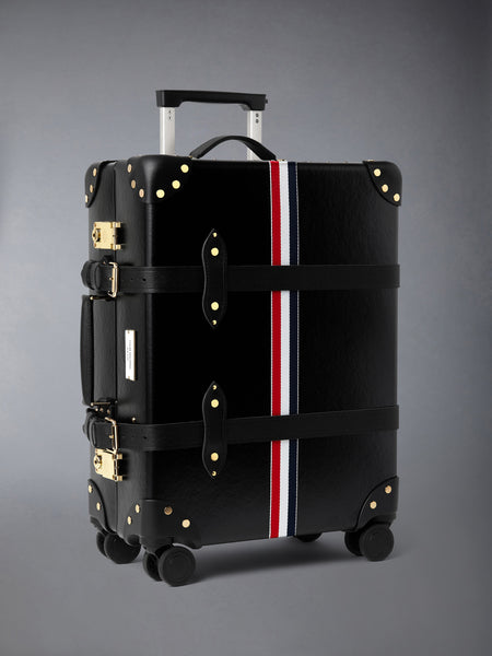 GLOBE-TROTTER CARRY ON LUGGAGE BLACK