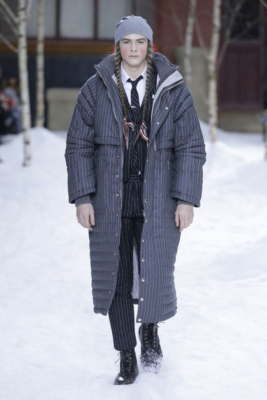 MENS FW 2018 RUNWAY - LOOK 10