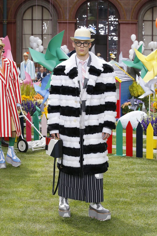 MENS SS 2019 RUNWAY - LOOK 8